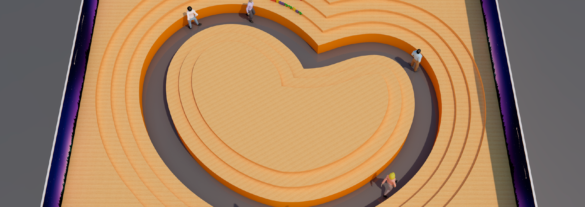 installazione collettiva opere